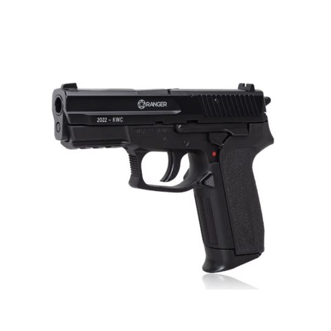Wiatrówka pistolet RANGER 2022 KWC kal. 4,5 BBs 21 strz. METAL SLIDE CO2 (AAKCMD471AZB)