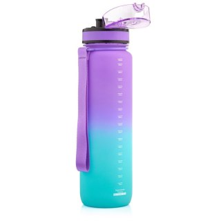 Bidon Meteor 1000 ml 17664 fioletowy/błękitny Meteor