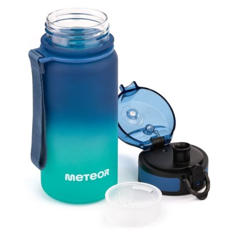 Bidon Meteor 350 ml 17657 niebieski/turkusowy Meteor