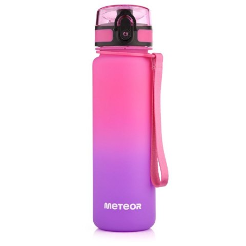 Bidon Meteor 500 ml 17659 różowy/fioletowy Meteor