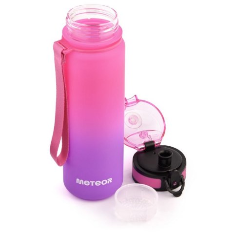 Bidon Meteor 500 ml 17659 różowy/fioletowy Meteor