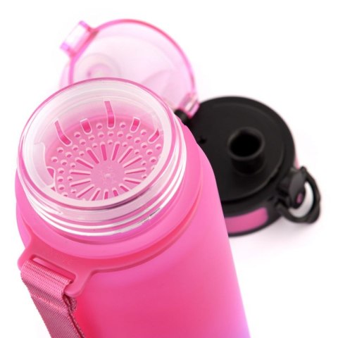 Bidon Meteor 500 ml 17659 różowy/fioletowy Meteor