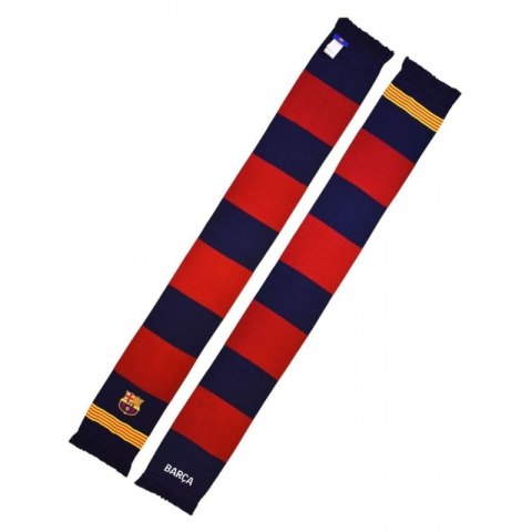 Szalik kibica FC Barcelona dwustronny double vertical scarf 5004BUD22 Inny