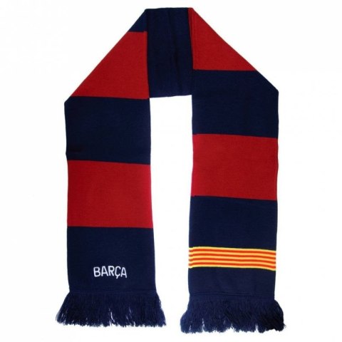 Szalik kibica FC Barcelona dwustronny double vertical scarf 5004BUD22 Inny