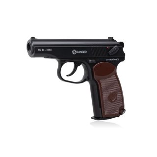 Wiatrówka pistolet RANGER PM Diabolo KWC kal. 4,5 2x6 strz. FULL METAL CO2 (AAKCPD441AZB)