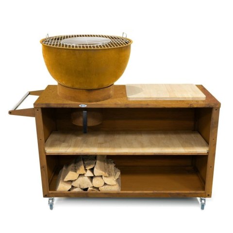 Kuchnia ogrodowa Heat Trolle HBBQ.005R rdzawy Heat