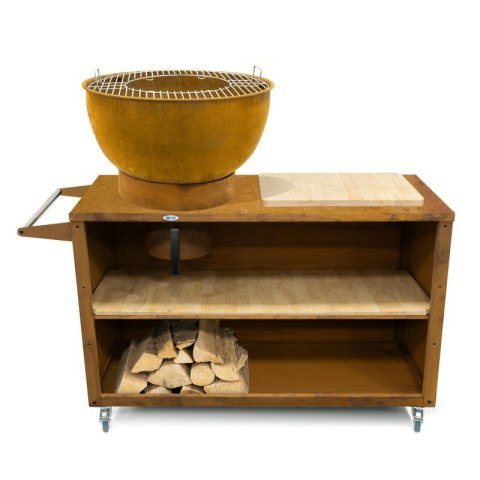Kuchnia ogrodowa Heat Trolle HBBQ.005R rdzawy Heat