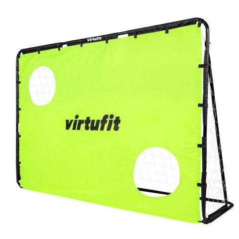 VIRTUFIT BRAMKA PIŁKARSKA Z MATĄ DO STRZELANIA - 215 X 150 CM Virtufit