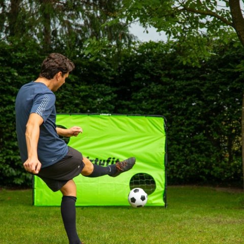 VIRTUFIT BRAMKA PIŁKARSKA Z MATĄ DO STRZELANIA - 215 X 150 CM Virtufit