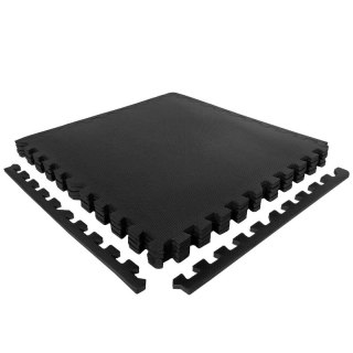 VIRTUFIT MATA PUZZLE FITNESS 120X120 CM CZARNA Virtufit