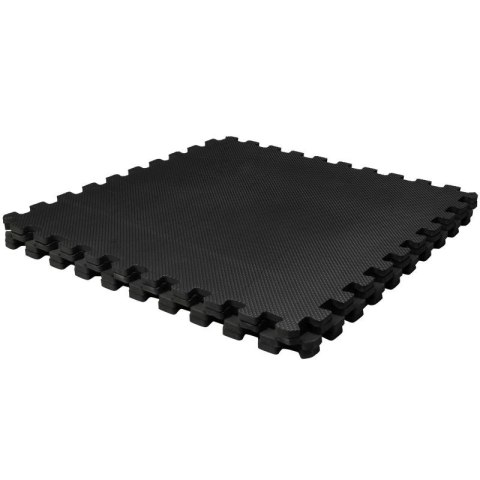VIRTUFIT MATA PUZZLE FITNESS 120X120 CM CZARNA Virtufit