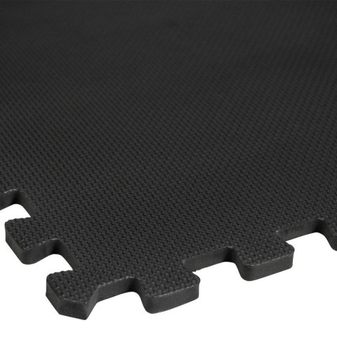 VIRTUFIT MATA PUZZLE FITNESS 120X120 CM CZARNA Virtufit
