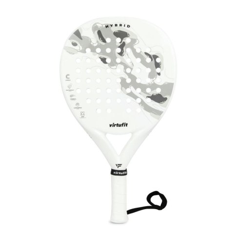 VIRTUFIT RAKIETA PADEL HYBRID - BIAŁO-SZARA Virtufit