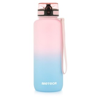 Bidon sportowy Meteor 1500 ml różowy/niebieski