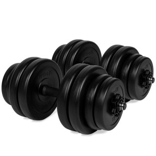 VIRTUFIT REGULOWANY ZESTAW HANTLI - WINYL - 2 X 14 KG Virtufit