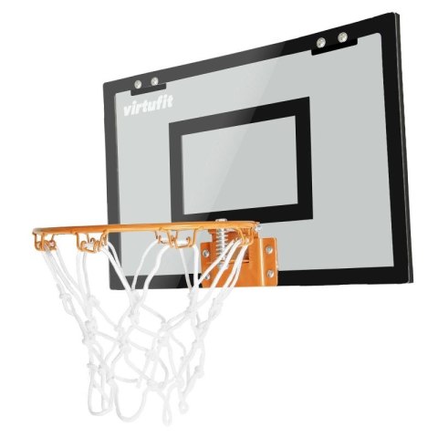 VIRTUFIT TABLICA DO KOSZYKÓWKI PRO MINI Z 2 PIŁKAMI I POMPKĄ - CZARNA Virtufit