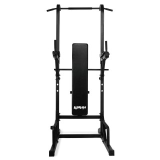 VIRTUFIT WIEŻA SIŁOWA DELUXE Z ŁAWKĄ FITNESS Virtufit