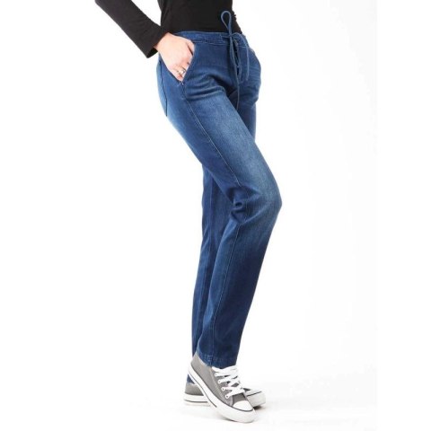 Spodnie Jeansy Wrangler Slouchy Cosy Blue W W27CGM82G Wrangler