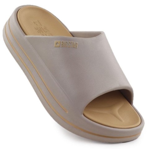 Klapki na platformie Big Star W SS274424 INT2152A Big Star