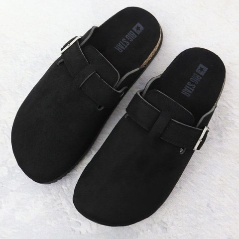 Klapki zamszowe Big Star W SS274736 INT2156A Big Star