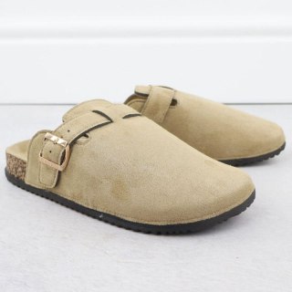 Klapki zamszowe Big Star W SS274738 INT2156B Big Star