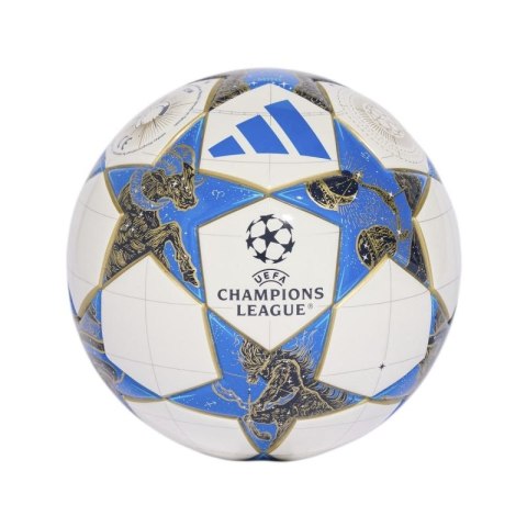 Piłka nożna adidas UCL Mini 25/26 League Stage biało-niebiesko-złota JP1544 Adidas