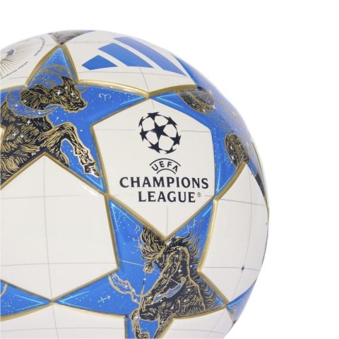 Piłka nożna adidas UCL Mini 25/26 League Stage biało-niebiesko-złota JP1544 Adidas