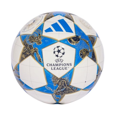 Piłka nożna adidas UCL Mini 25/26 League Stage biało-niebiesko-złota JP1544 Adidas