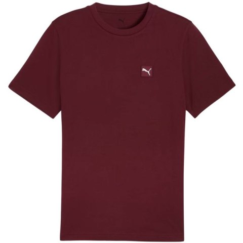 Koszulka męska Puma Ess Elevated Tee bordowa 684726 96 Puma