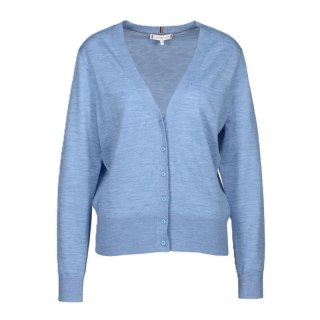 TOMMY HILFIGER SWETER DAMSKI MERINO V-NK CARDIGAN