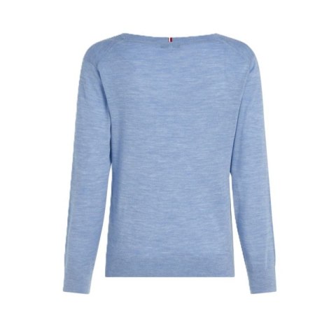 TOMMY HILFIGER SWETER DAMSKI MERINO V-NK SWEATER