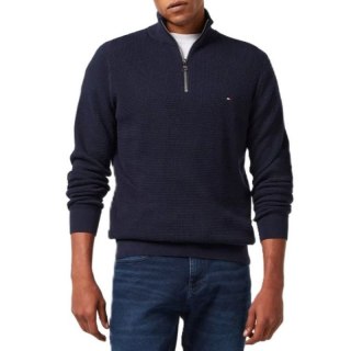 TOMMY HILFIGER SWETER MĘSKI REFINED STRUCTURE