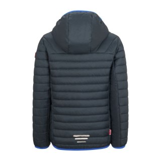 Kurtka ultralekka przejściowa dziecięca dla chłopca/dziewczynki Trollkids Kids Eikefjord Jacket dark navy/cobalt blue (463-110) Trollkids