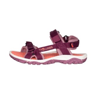 Sandały sportowe dziecięce dla chłopca/dziewczynki Trollkids Kids Oslofjord Sandal mulberry/orchid (268-225) Trollkids