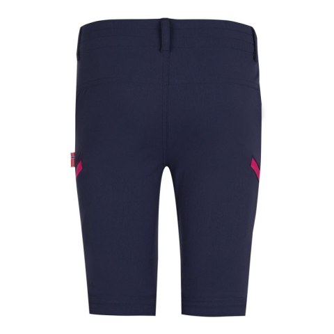 Spodnie zapinane na zamek dziecięce dla chłopca/dziewczynki Trollkids Kids Kjerag Zip-Off Pants navy/magenta (177-114) Trollkids