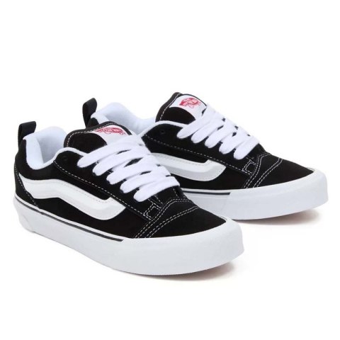 Trampki męskie Vans Knu Skool Black True White czarnp-białe (VN0009QC6BT) Vans