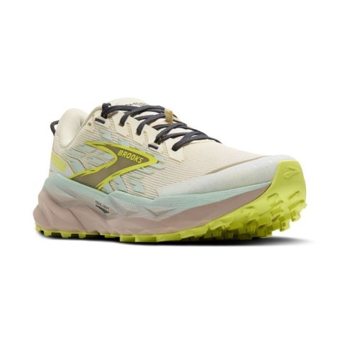 Buty do biegania damskie Cascadia 19 w terenie jasnoszare Brooks