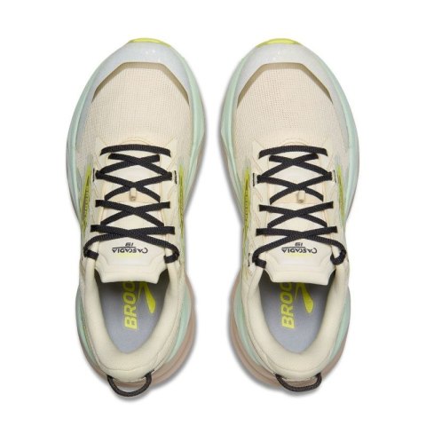 Buty do biegania damskie Cascadia 19 w terenie jasnoszare Brooks