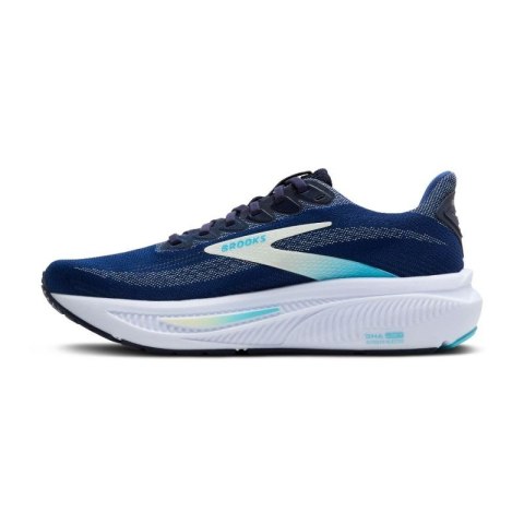 Buty do biegania damskie Ghost 17 na asfalt niebieskie Brooks