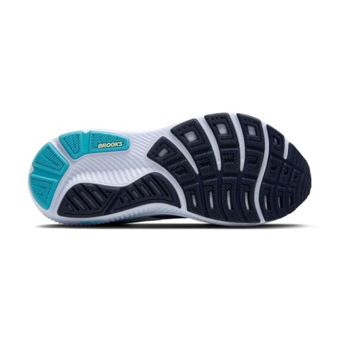 Buty do biegania damskie Ghost 17 na asfalt niebieskie Brooks