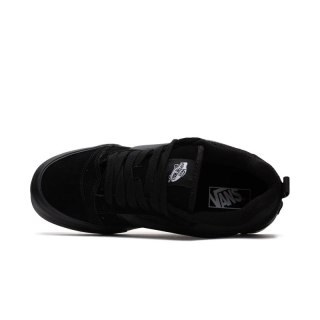 Buty męskie Vans Knu Skool Black tenisówki sportowe zamszowe Off The Wall czarne (VN0009QCBKA) Vans