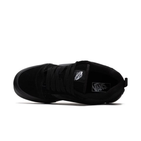 Buty męskie Vans Knu Skool Black tenisówki sportowe zamszowe Off The Wall czarne (VN0009QCBKA) Vans