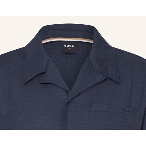 Koszula plażowa BOSS Vida_Shirt BLU (50540154-413)