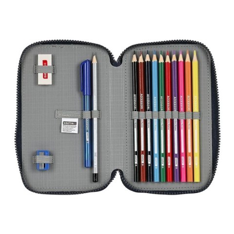 Piórnik z wyposażeniem FC Barcelona double filled pencil case 28 PCS 412225854 Inny