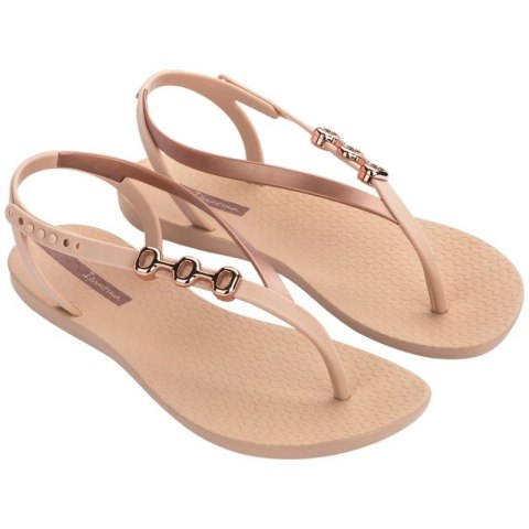 Ipanema Sandal Rio sandały japonki damskie modne wygodne beżowe