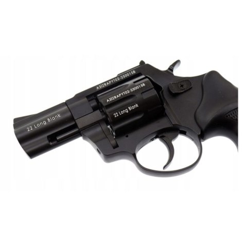 Rewolwer hukowy alarmowo sygnałowy ZORAKI R1-K6L BAS lufa 2,5" kal. .22 Long Blank czarny (R1256BMP-BAS)