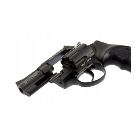 Rewolwer hukowy alarmowo sygnałowy ZORAKI R1-K6L BAS lufa 2,5" kal. .22 Long Blank czarny (R1256BMP-BAS)