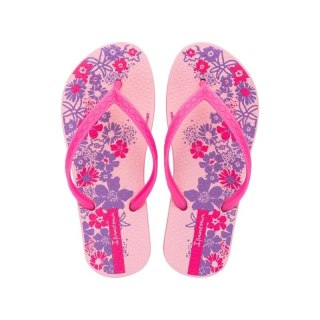 Ipanema Classic Happy klapki japonki dziecięce różowe dla dziewczynki