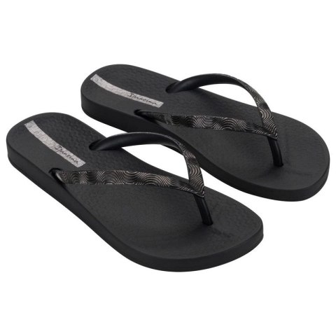 Ipanema Mesh IX klapki japonki damskie wygodne czarne
