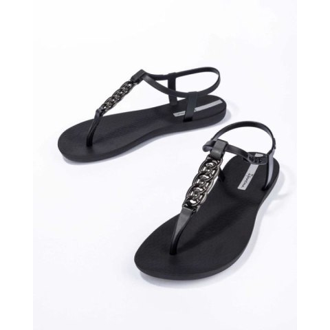 Sandały japonki damskie Ipanema Sandal Class modne czarne wygodne